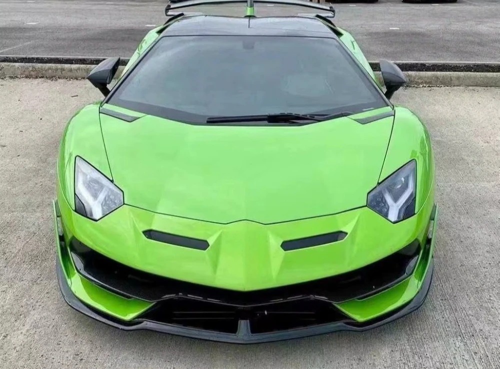 High Quality Fast Delivery Whole Sale Price Dry Carbon Fiber SVJ Front Bumper Body Kits for Aventador LP700/LP720S